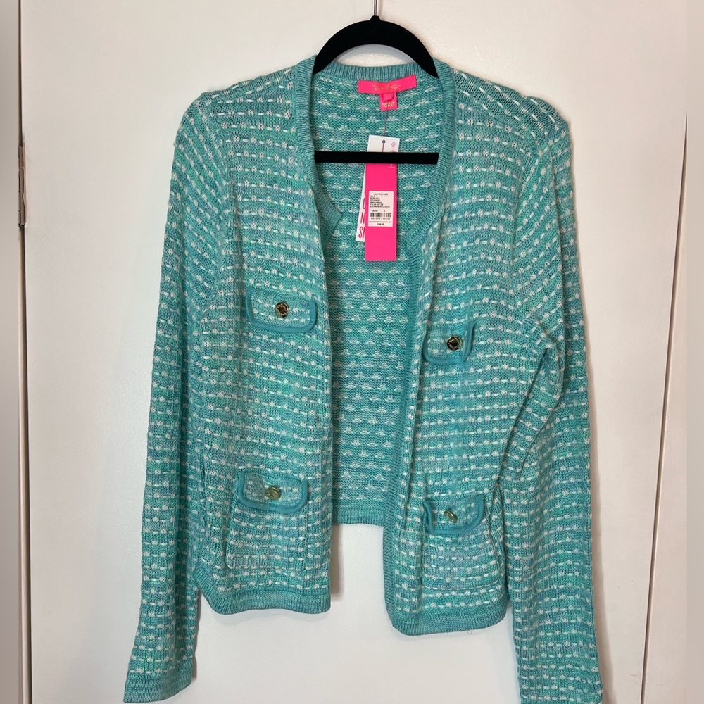 Lilly Pulitzer Kienna cardigan NWT size large
